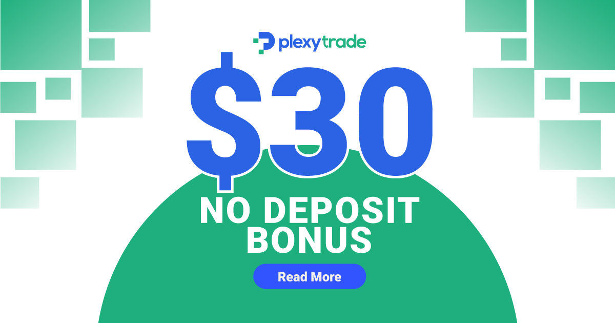 Forex Bonus worth $30 without any Deposit at PlexyTrade