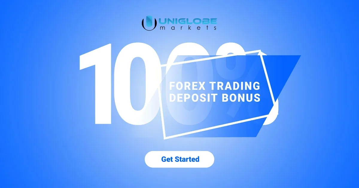 Uniglobe Markets 100% Earning Forex Bonus on Trading