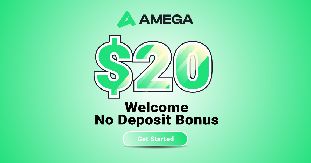Amega Offers Free $20 Forex Bonus for New Account