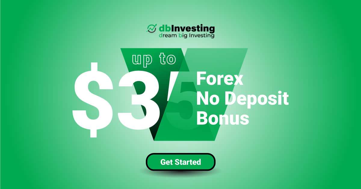 Latest No Deposit Bonus with $35 Credit by DB Investing