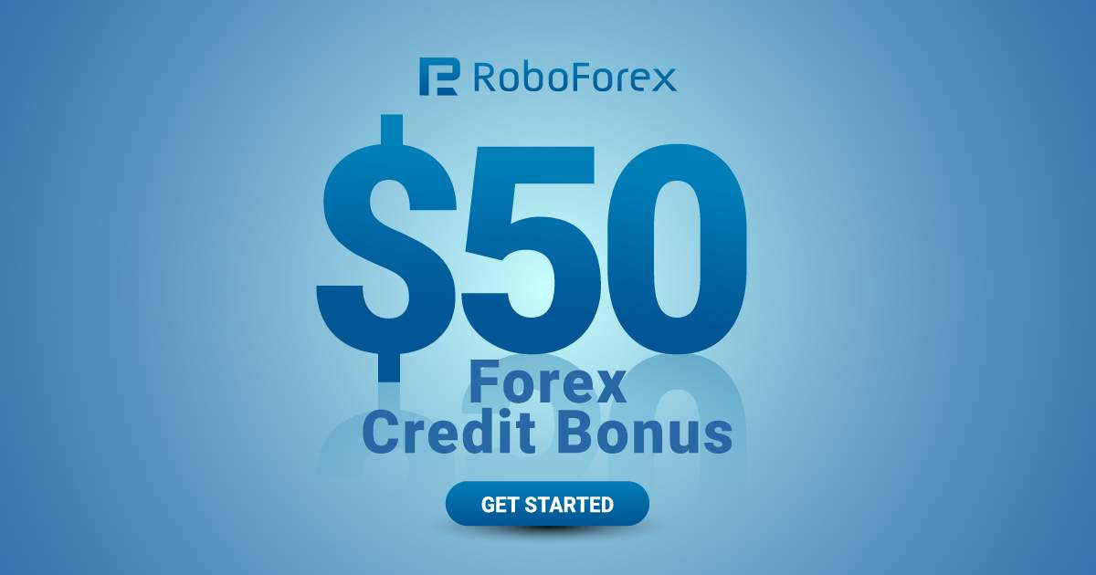 Welcome Forex $50 Credit Bonus for all at Roboforex
