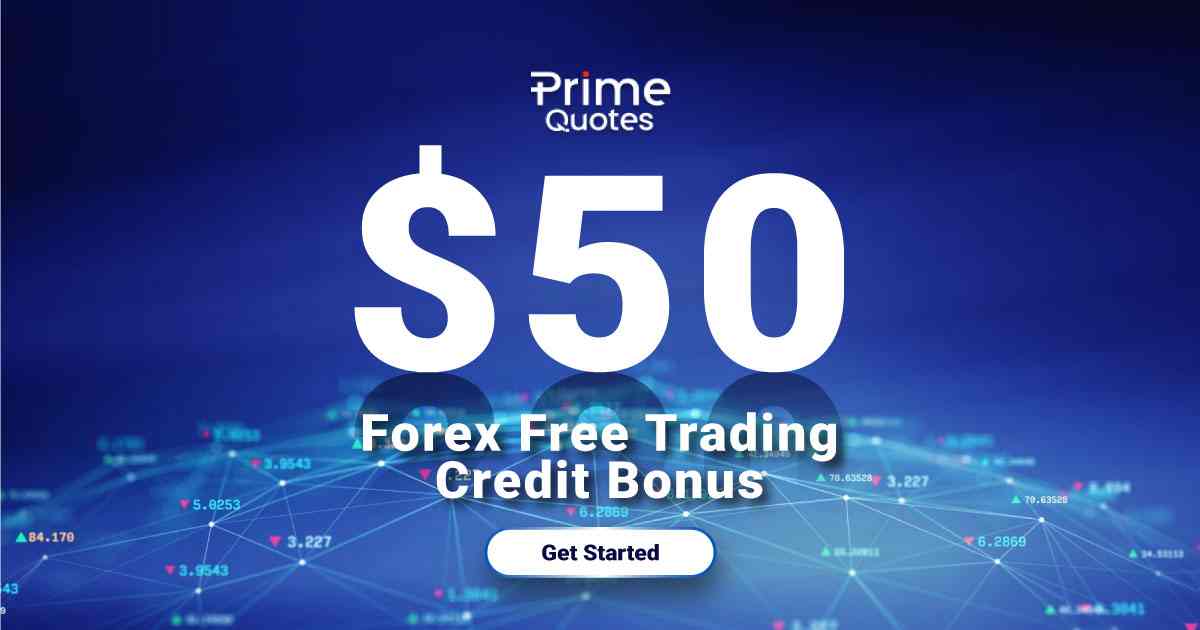 FOrex Trading $50 No Deposit Bonus from Prime Quotes