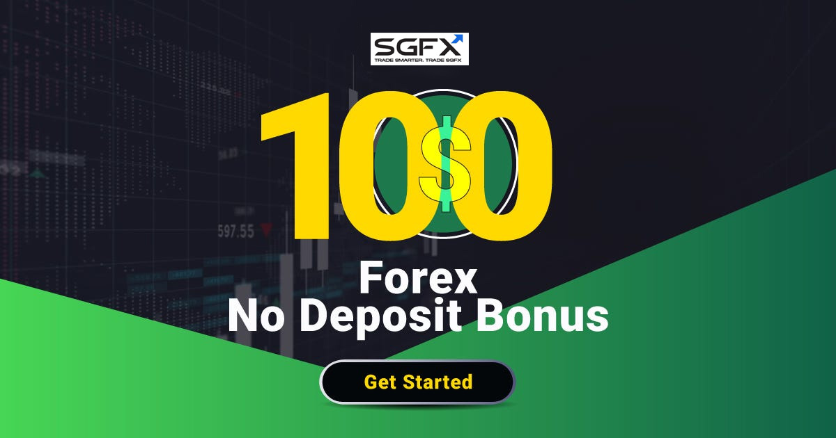 SGFX $100 Forex Welcome Bonus for Free Trading