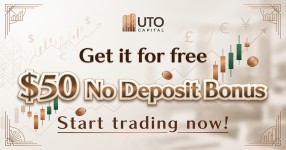 UTO Capital $50 No Deposit Bonus Forex for New Traders