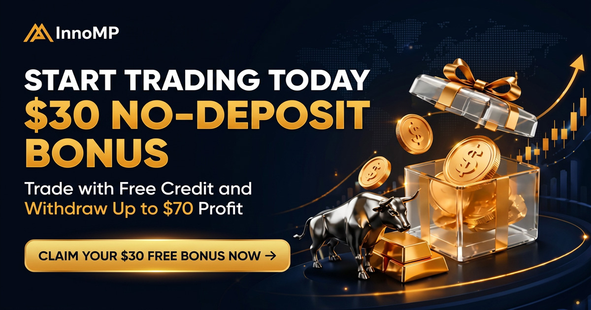 InnoMP $30 No-Deposit Bonus gives new clients